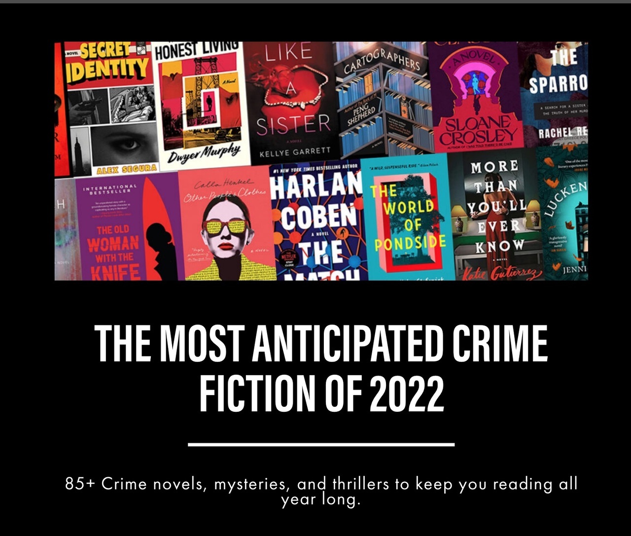 THE WORLD OF PONDSIDE, a new novel by Mary Helen Stefaniak, coming from Blackstone Publishing April 19, 2022, is on CrimeRead's list of  the most anticipated crime fiction of 2022. 